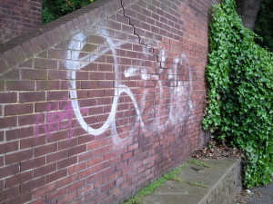 Graffiti Shrewsbury Road